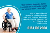 Taxi Hire Business Card  by Templatecloud