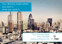 Courier A6 Flyers by Templatecloud 