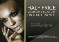 Salon A5 Flyers by Templatecloud 