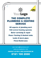 Plumbers A5 Flyers by Templatecloud 