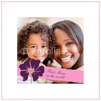 Photo Upload 8x8" with premium frame Photo Canvas by Templatecloud 