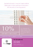 Blinds A5 Leaflets by Templatecloud