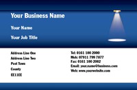 Electrician Business Card  by Templatecloud 