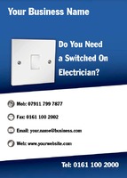 Electrician A6 Flyers by Templatecloud 