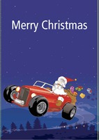 Edit & Go: Large (Folds to A5) Christmas Cards by Templatecloud 