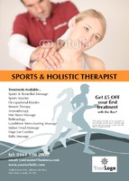 Physiotherapists A6 Leaflets by Templatecloud 