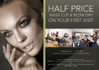 Salon A5 Flyers by Templatecloud 