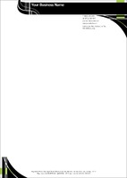 Beauticians A4 Stationery by Templatecloud 