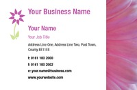 Salon Business Card  by Templatecloud 