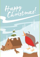  Edit & Go: Large (Folds to A5) Christmas Cards by Templatecloud 