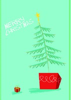  Edit & Go: Regular (Folds to A6) Christmas Cards by Templatecloud 