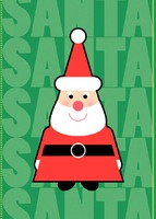 Edit & Go: Regular (Folds to A6) Christmas Cards by Templatecloud 