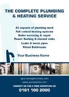 Plumbers A6 Flyers by Templatecloud 