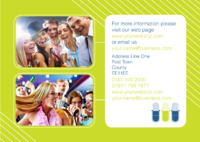 Karaoke A4 Flyers by Templatecloud