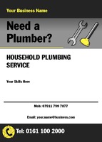 Plumbers A6 Flyers by Templatecloud 