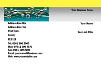 Electrician Business Card  by Templatecloud 