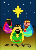 Religious Edit & Go: Regular (Folds to A6) Christmas Cards by Templatecloud 