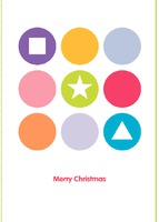  Edit & Go: Regular (Folds to A6) Christmas Cards by Templatecloud 