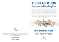  A4 Folded to DL, A5 & more Flyers by Templatecloud 