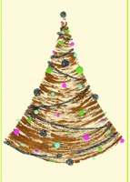  Edit & Go: Regular (Folds to A6) Christmas Cards by Templatecloud 