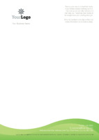 Fitness A4 Stationery by Templatecloud 