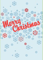  Edit & Go: Large (Folds to A5) Christmas Cards by Templatecloud 