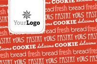 Bakery Business Card  by Templatecloud 