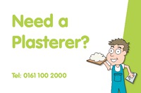 Plasterer Business Card  by Templatecloud 