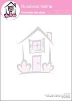 Cleaning A4 Stationery by Templatecloud 