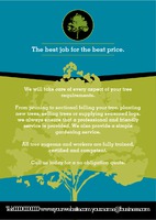 Gardeners A5 Flyers by Templatecloud