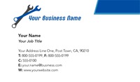 Garage Services 2" x 3.5" Business Cards by Templatecloud
