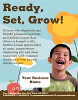 Nursery 8.5" x 11" Flyers by Templatecloud 