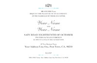  5.5" x 8.5" Invitations by Templatecloud 