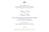 5.5" x 8.5" Invitations by Templatecloud 