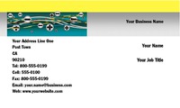 Electrician 2" x 3.5" Business Cards by Templatecloud 