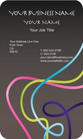 Advertising 2" x 3.5" Business Cards by Templatecloud 