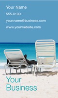 Photographer 2" x 3.5" Business Cards by Templatecloud 