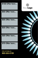 Gas Fitters 5.5" x 8.5" Flyers by Templatecloud