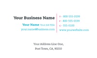 Technology 2" x 3.5" Business Cards by Templatecloud 