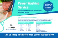Cleaning 5.5" x 8.5" Flyers by Templatecloud 