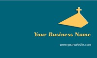 Religion 2" x 3.5" Business Cards by Templatecloud 