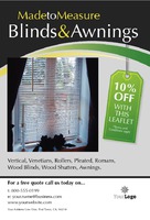 Blinds 4" x 6" Flyers by Templatecloud 