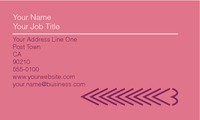 Networking 2" x 3.5" Business Cards by Templatecloud 
