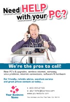 Electrician 4" x 6" Flyers by Templatecloud 