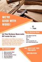 Home Improvement 4" x 6" Flyers by Templatecloud 