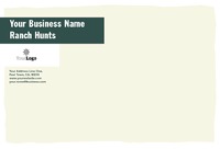 Hunting 4" x 6" Postcards by Templatecloud