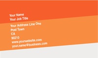 Gym 2" x 3.5" Business Cards by Templatecloud 