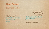 Art & Design 2" x 3.5" Business Cards by Templatecloud