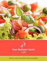 Restaurant 8.5" x 11" Flyers by Templatecloud 