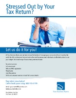 Accountants 8.5" x 11" Flyers by Templatecloud 